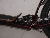 detail zadní pružiny